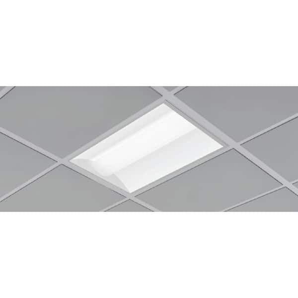 Metalux Cruze 2 ft. x 4 ft. White Integrated LED Troffer Retrofit Kit 4000K Color Temperature Cool White