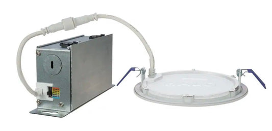 HLB4 Series 4 in. 2700K-5000K Tunable CCT Smart Integrated LED White Recessed Light, Round Trim (1-Qty)