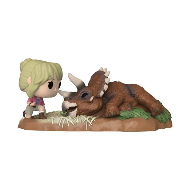 Funko POP! Moments: Jurassic Park - Dr. Sattler with Triceratops