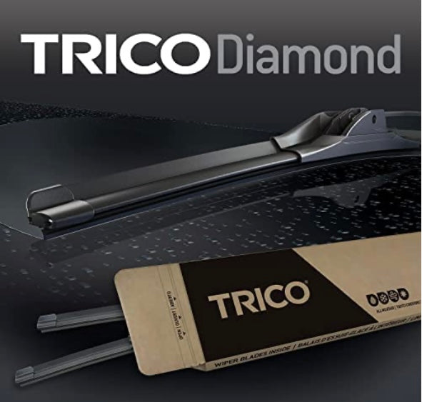 TRICO Diamond 20 Inch & 18 inch pack of 2 High Performance Automotive Replacement Windshield Wiper Blades